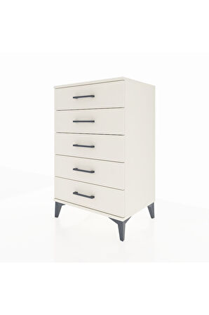 Hyperion Komodin 5 Çekmeceli 60x44x96 Aytaşı-Aytaşı
