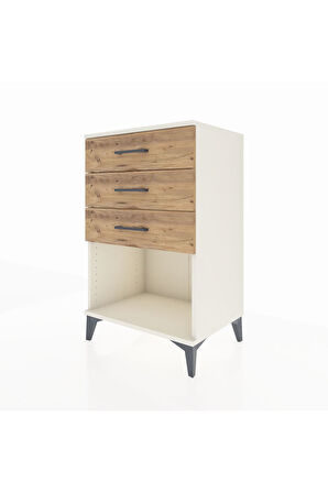 Hyperion Komodin 3 Çekmeceli 60x44x96 Aytaşı-Çam