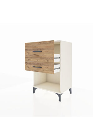 Hyperion Komodin 2 Çekmeceli 60x44x96 Aytaşı-Çam