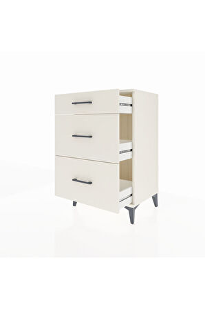 Hyperion Komodin 3 Çekmeceli 60x44x96 Aytaşı-Aytaşı