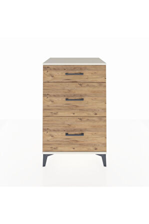 Hyperion Komodin 3 Çekmeceli 60x44x96 Aytaşı-Çam