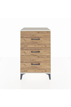 Hyperion Komodin 3 Çekmeceli 60x44x96 Aytaşı-Çam