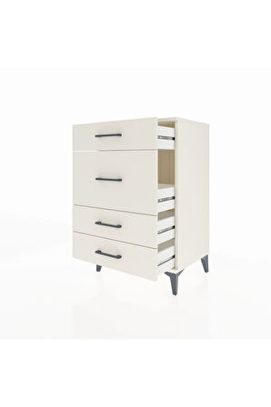Hyperion Komodin 4 Çekmeceli 60x44x96 Aytaşı-Aytaşı
