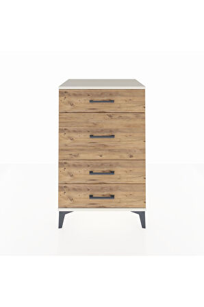 Hyperion Komodin 4 Çekmeceli 60x44x96 Aytaşı-Çam