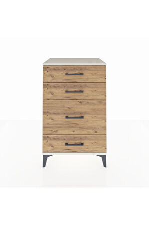 Hyperion Komodin 4 Çekmeceli 60x44x96 Aytaşı-Çam