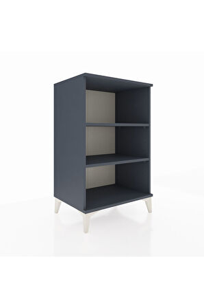 Hyperion Komodin 2 Raflı 60x44x96 Antrasit-Antrasit