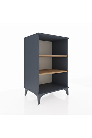 Hyperion Komodin 2 Raflı 60x44x96 Antrasit-Çam