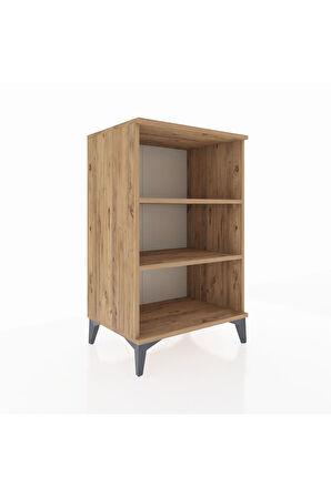 Hyperion Komodin 2 Raflı 60x44x96 Çam-Çam