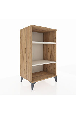 Hyperion Komodin 2 Raflı 60x44x106 Çam-Aytaşı
