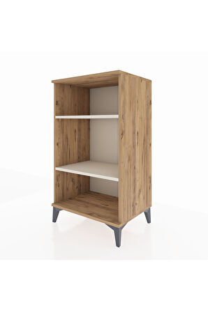Hyperion Komodin 2 Raflı 60x44x106 Çam-Aytaşı