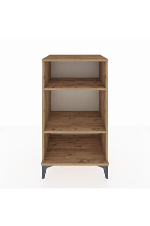 Hyperion Komodin 2 Raflı 60x44x106 Çam-Çam