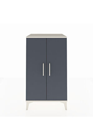 Hyperion Komodin 2 Kapaklı 60x44x106 Aytaşı-Antrasit
