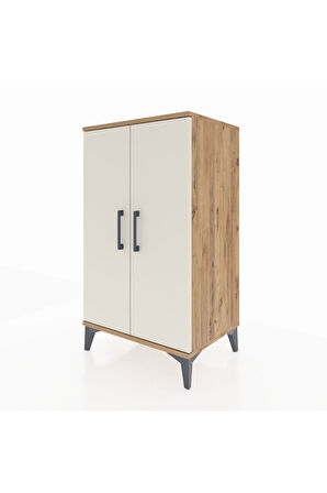 Hyperion Komodin 2 Kapaklı 60x44x106 Çam-Aytaşı