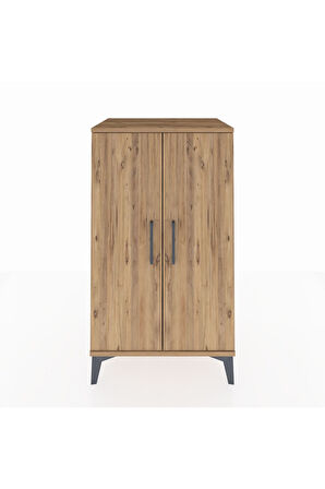 Hyperion Komodin 2 Kapaklı 60x44x106 Çam-Çam