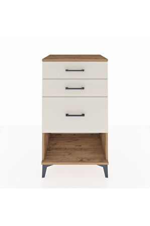 Hyperion Komodin 3 Çekmeceli 60x44x106 Çam-Aytaşı