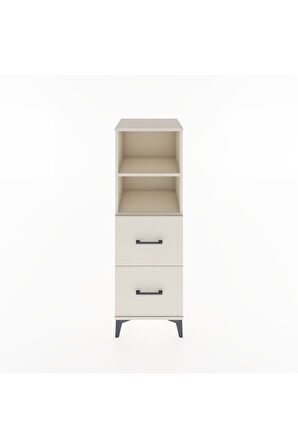 Hyperion Dolap 2 Raflı 2 Çekmeceli 44x44x134 Aytaşı-Aytaşı