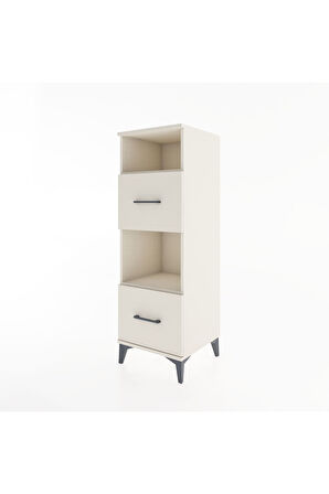 Hyperion Dolap 2 Raflı 2 Çekmeceli 44x44x134 Aytaşı-Aytaşı