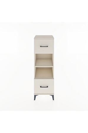 Hyperion Dolap 2 Raflı 2 Çekmeceli 44x44x134 Aytaşı-Aytaşı