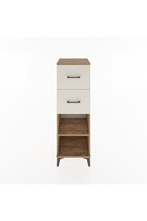 Hyperion Dolap Tek Raflı 2 Çekmeceli 44x44x134 Çam-Aytaşı