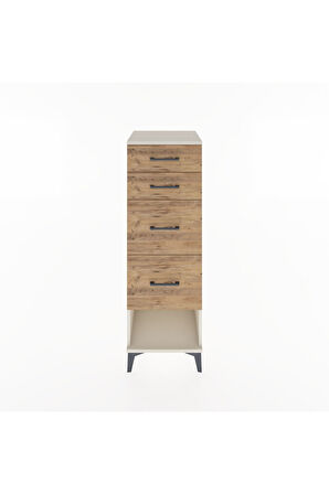 Hyperion Dolap 4 Çekmeceli 44x44x134 Aytaşı-Çam