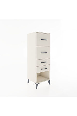 Hyperion Dolap 4 Çekmeceli 44x44x134 Aytaşı-Aytaşı