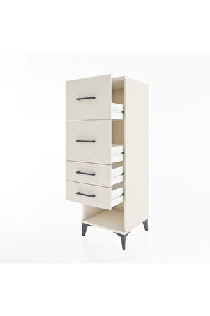 Hyperion Dolap 4 Çekmeceli 44x44x134 Aytaşı-Aytaşı