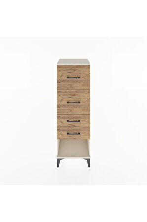Hyperion Dolap 4 Çekmeceli 44x44x134 Aytaşı-Çam