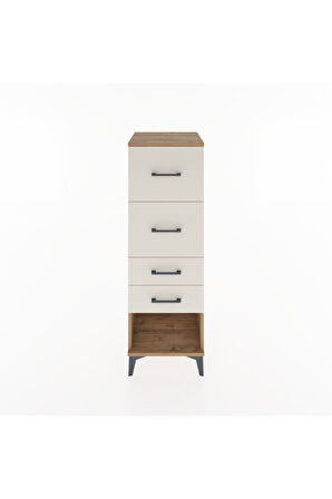 Hyperion Dolap 4 Çekmeceli 44x44x134 Çam-Aytaşı