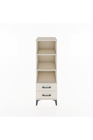 Hyperion Dolap 3 Raflı 2 Çekmeceli 44x44x134 Aytaşı-Aytaşı