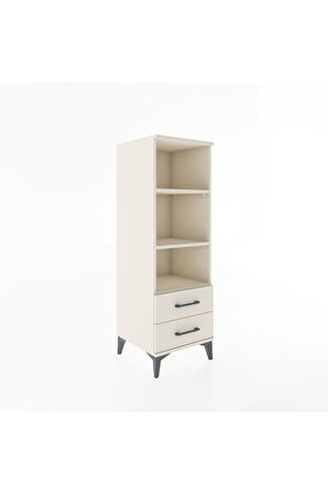 Hyperion Dolap 3 Raflı 2 Çekmeceli 44x44x134 Aytaşı-Aytaşı