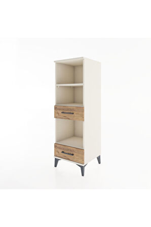 Hyperion Dolap 3 Raflı 2 Çekmeceli 44x44x134 Aytaşı-Çam