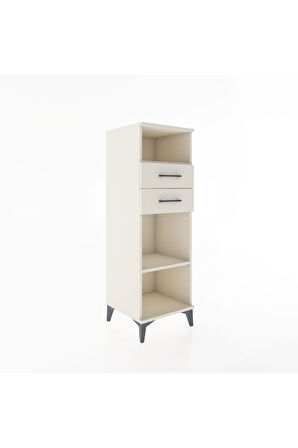 Hyperion Dolap 2 Raflı 2 Çekmeceli 44x44x134 Aytaşı-Aytaşı