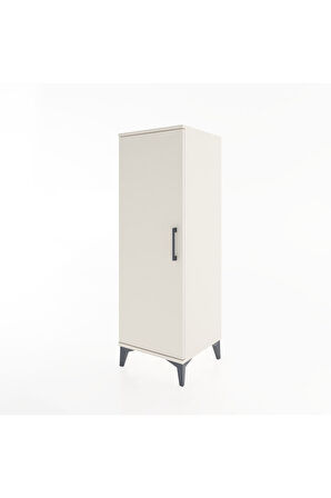 Hyperion Dolap Tek Kapaklı Tek Askılı 44x44x134 Aytaşı-Aytaşı
