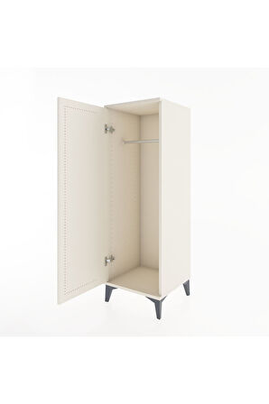Hyperion Dolap Tek Kapaklı Tek Askılı 44x44x134 Aytaşı-Aytaşı