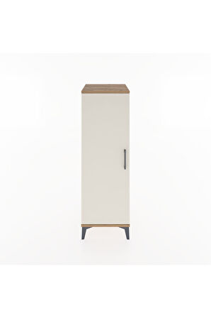 Hyperion Dolap Tek Kapaklı Tek Askılı 44x44x134 Çam-Aytaşı