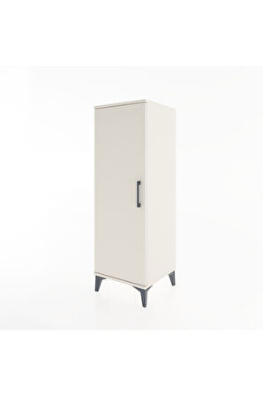 Hyperion Dolap Tek Raflı Tek Kapaklı Tek Askılı 44x44x134 Aytaşı-Aytaşı