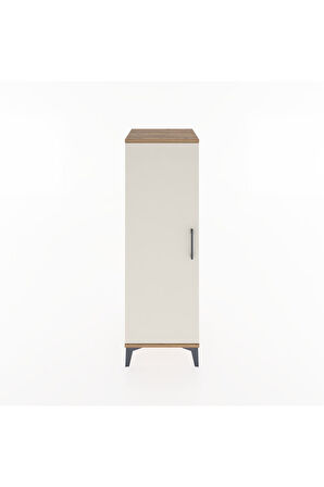 Hyperion Dolap Tek Raflı Tek Kapaklı Tek Askılı 44x44x134 Çam-Aytaşı