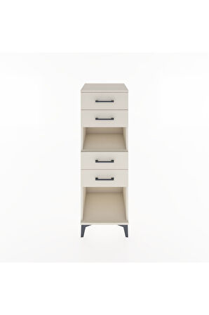 Hyperion Dolap Tek Raflı 4 Çekmeceli 44x44x134 Aytaşı-Aytaşı