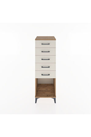Hyperion Dolap 5 Çekmeceli 44x44x134 Çam-Aytaşı