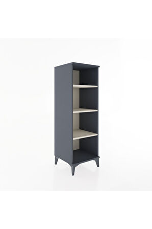 Hyperion Dolap 3 Raflı 44x44x134 Antrasit-Aytaşı