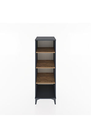 Hyperion Dolap 3 Raflı 44x44x134 Antrasit-Çam