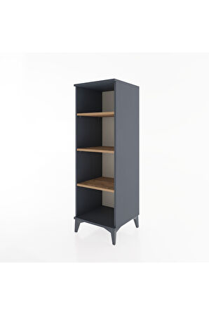 Hyperion Dolap 3 Raflı 44x44x134 Antrasit-Çam