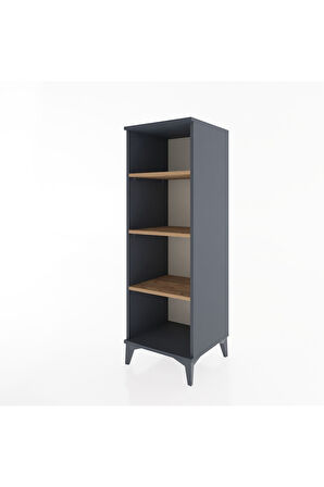 Hyperion Dolap 3 Raflı 44x44x134 Antrasit-Çam