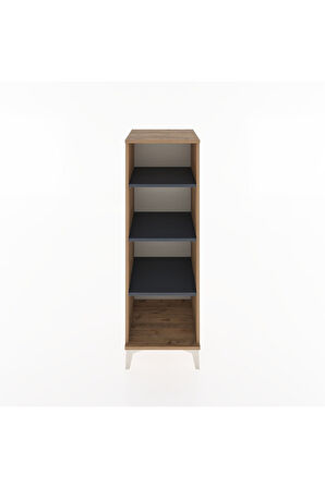 Hyperion Dolap 3 Raflı 44x44x134 Çam-Antrasit