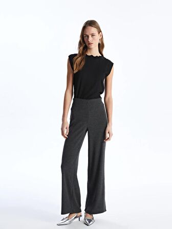 Kadın Dar Fit Düz Pantolon