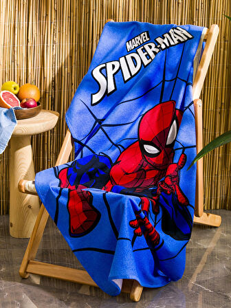 LCW ACCESSORIES Karişik Spider-Man Baskılı Erkek Plaj Havlusu