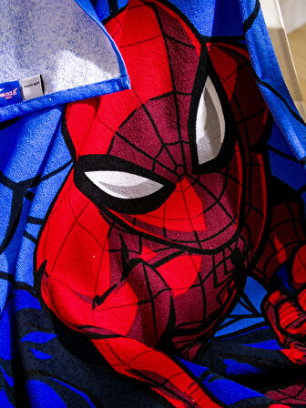 LCW ACCESSORIES Karişik Spider-Man Baskılı Erkek Plaj Havlusu