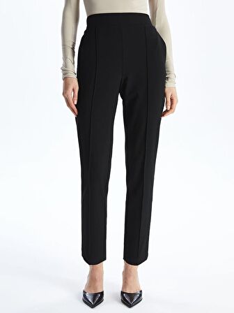 Beli Lastikli Standart Fit Kadın Pantolon