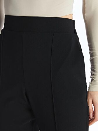 Beli Lastikli Standart Fit Kadın Pantolon