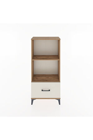 Hyperion Dolap 2 Raflı Tek Çekmeceli 60x44x134 Çam-Aytaşı